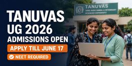 TANUVAS Begins UG Admission 2026 27